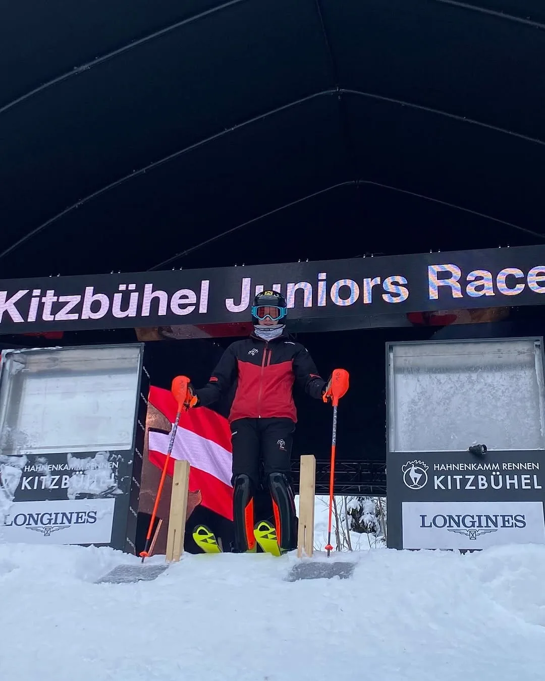 Instagram Beitrag der TG Vorderes Pitztal vom 19. Jänner 2024